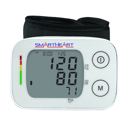 Smartheart Automatic Wrist Digital Blood Pressure Monitor (2-Person memory, 60 ea.) 01-541